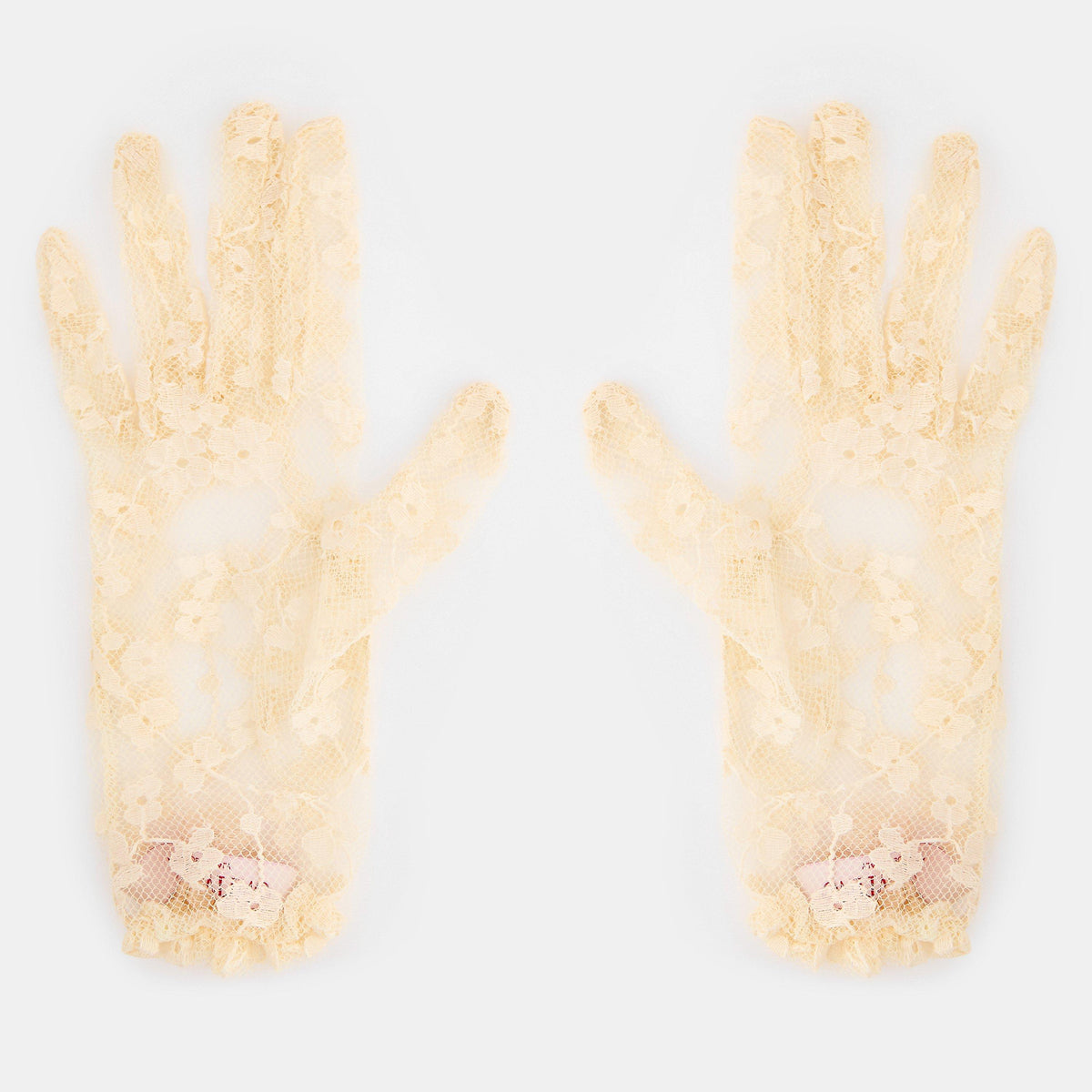 Women's Lace Knitted Gloves