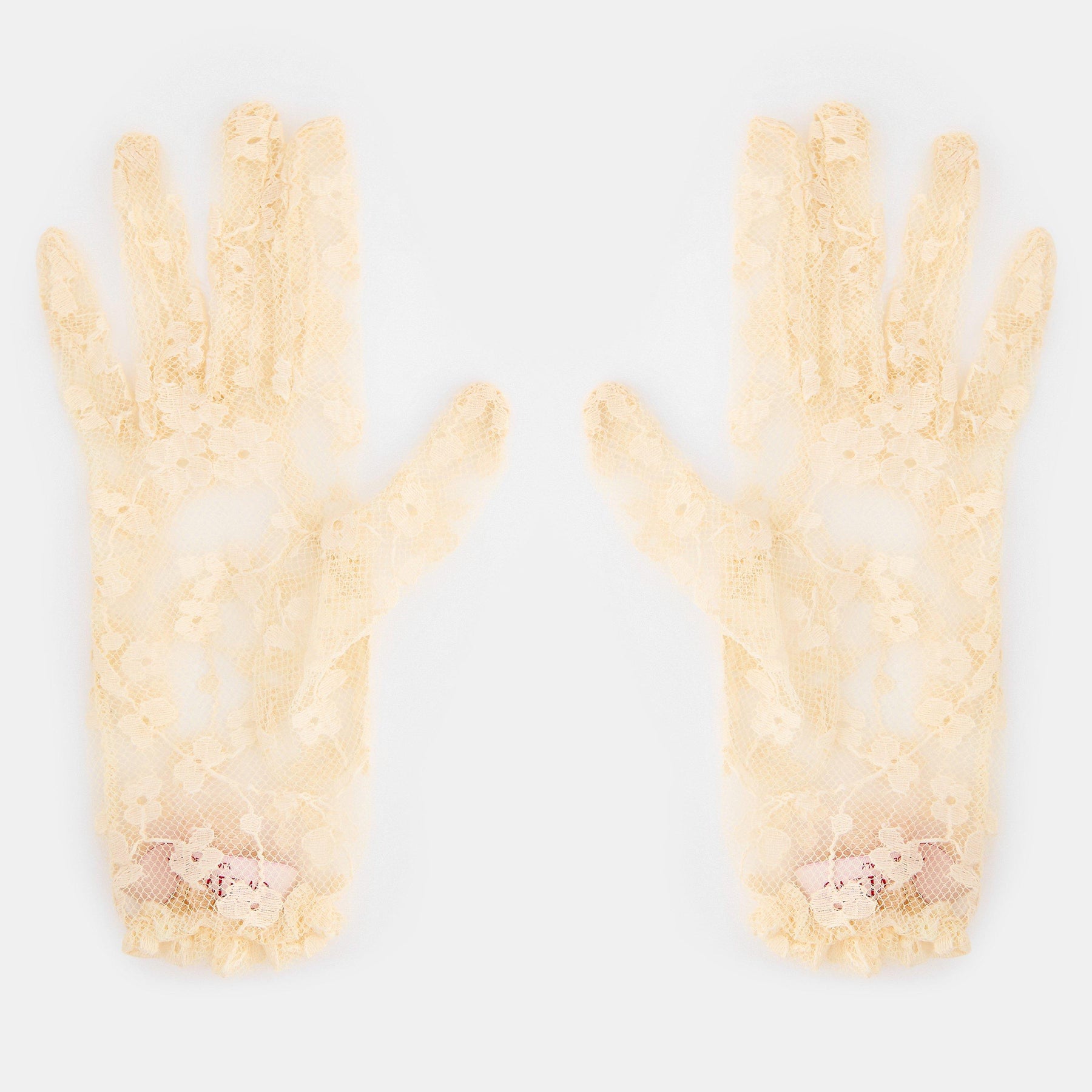 Women's Lace Knitted Gloves