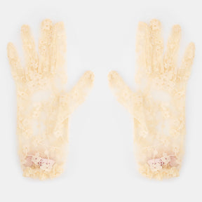 Women's Lace Knitted Gloves