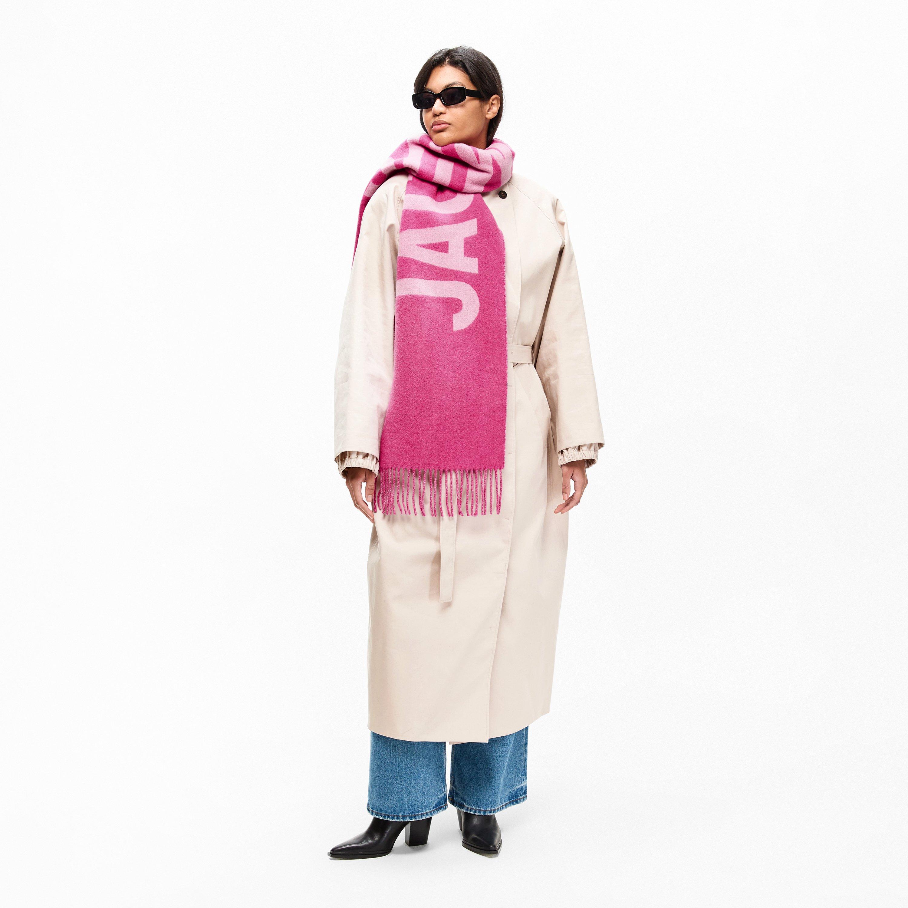 Jacquard Wool L'Écharpe Scarf