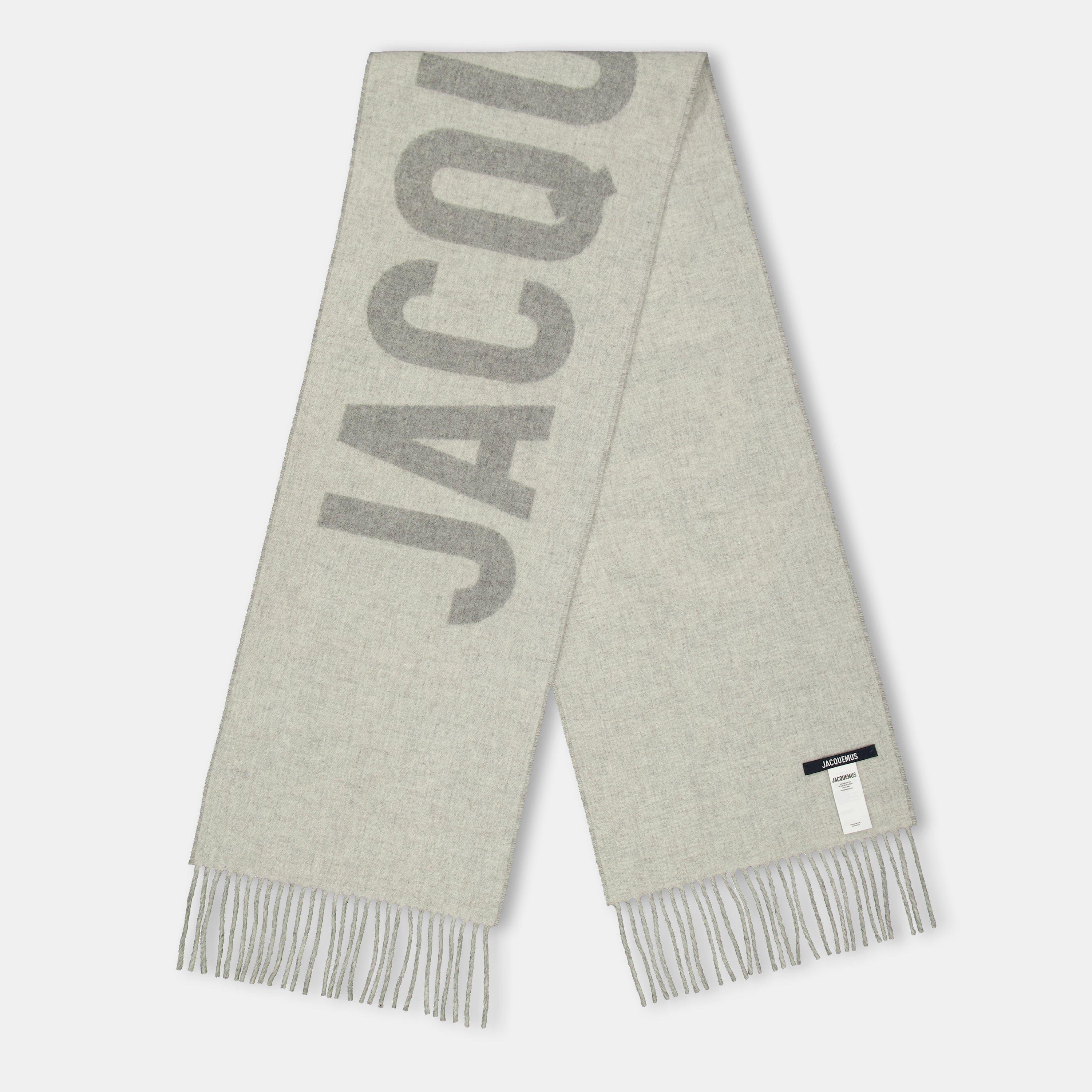 Jacquard Wool L'Écharpe Scarf