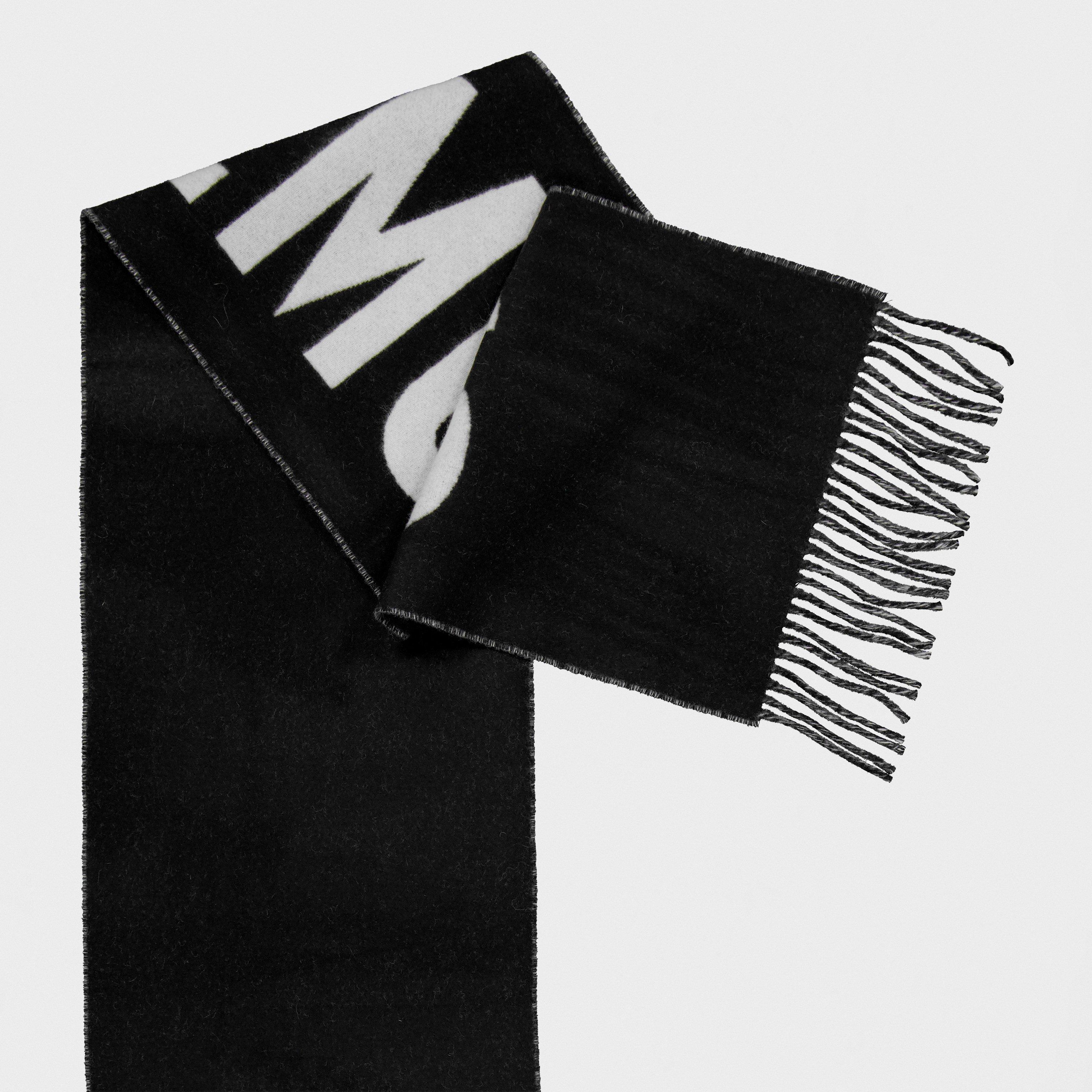 Jacquard Wool L'Écharpe Scarf