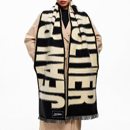 Patterned Midweight Scarf