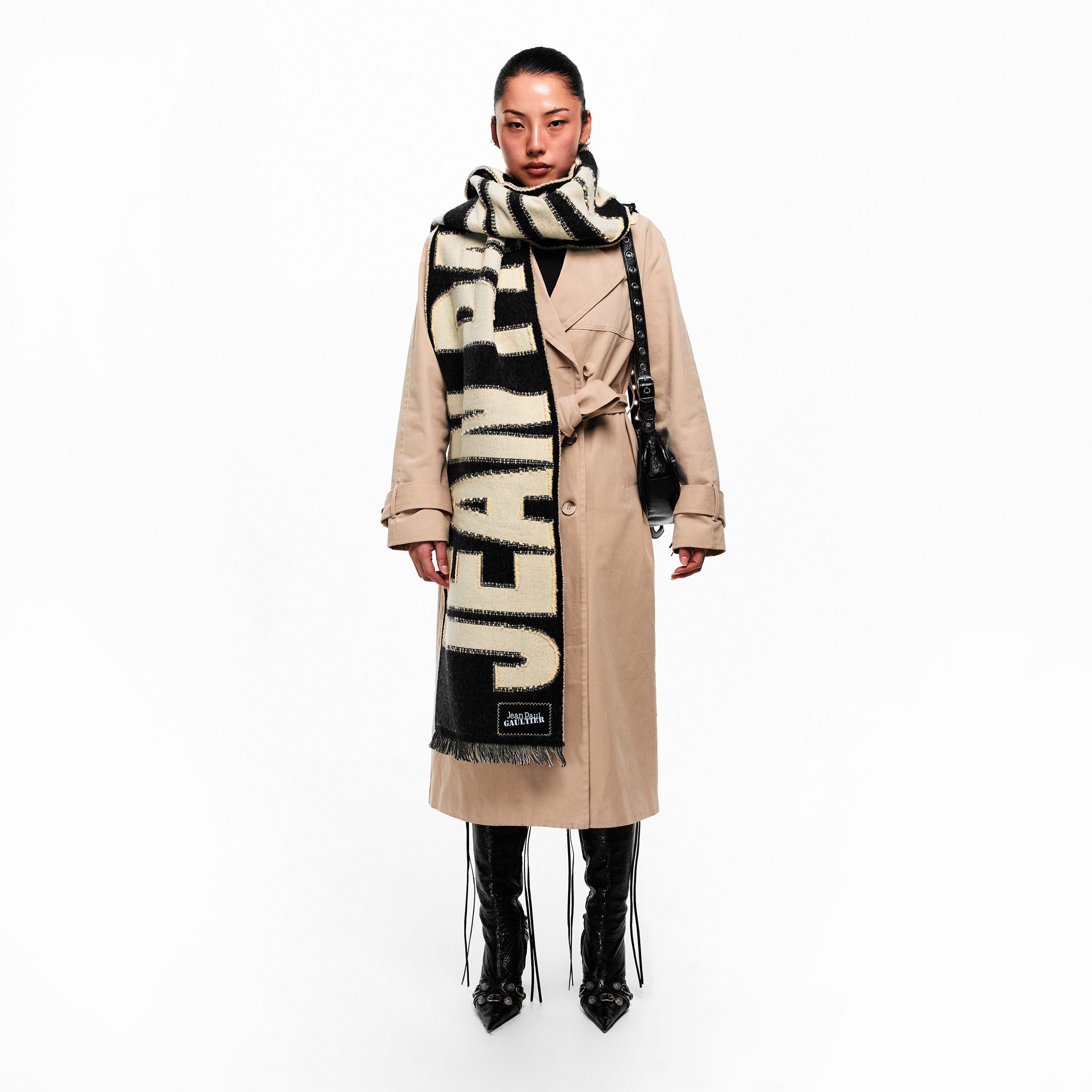 Patterned Midweight Scarf