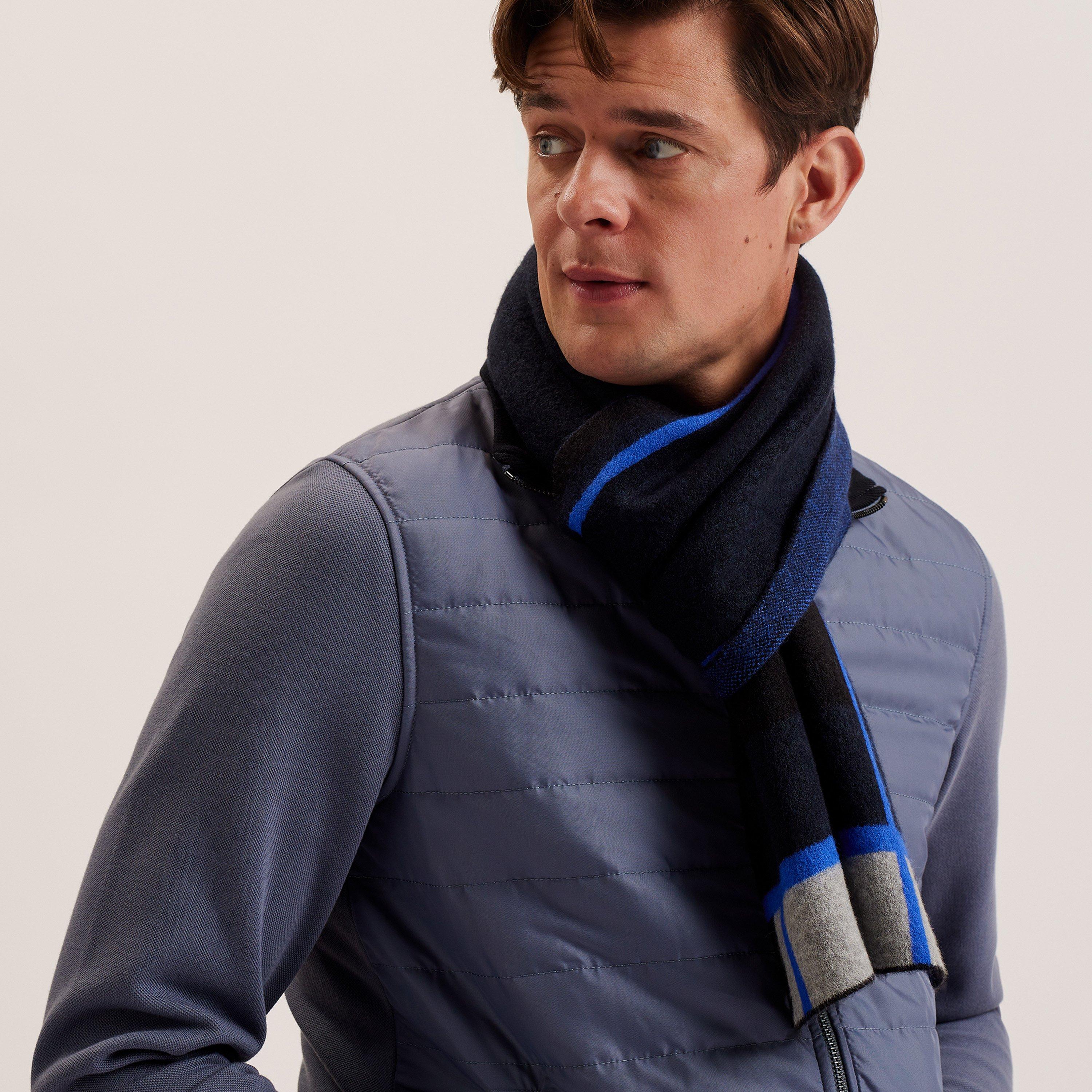 Stripe Woven Midweight Scarf