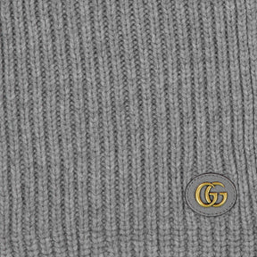 Wool Knit Cashmere Scarf