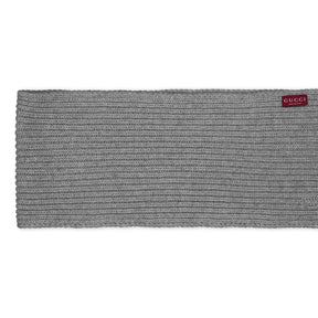 Wool Knit Cashmere Scarf