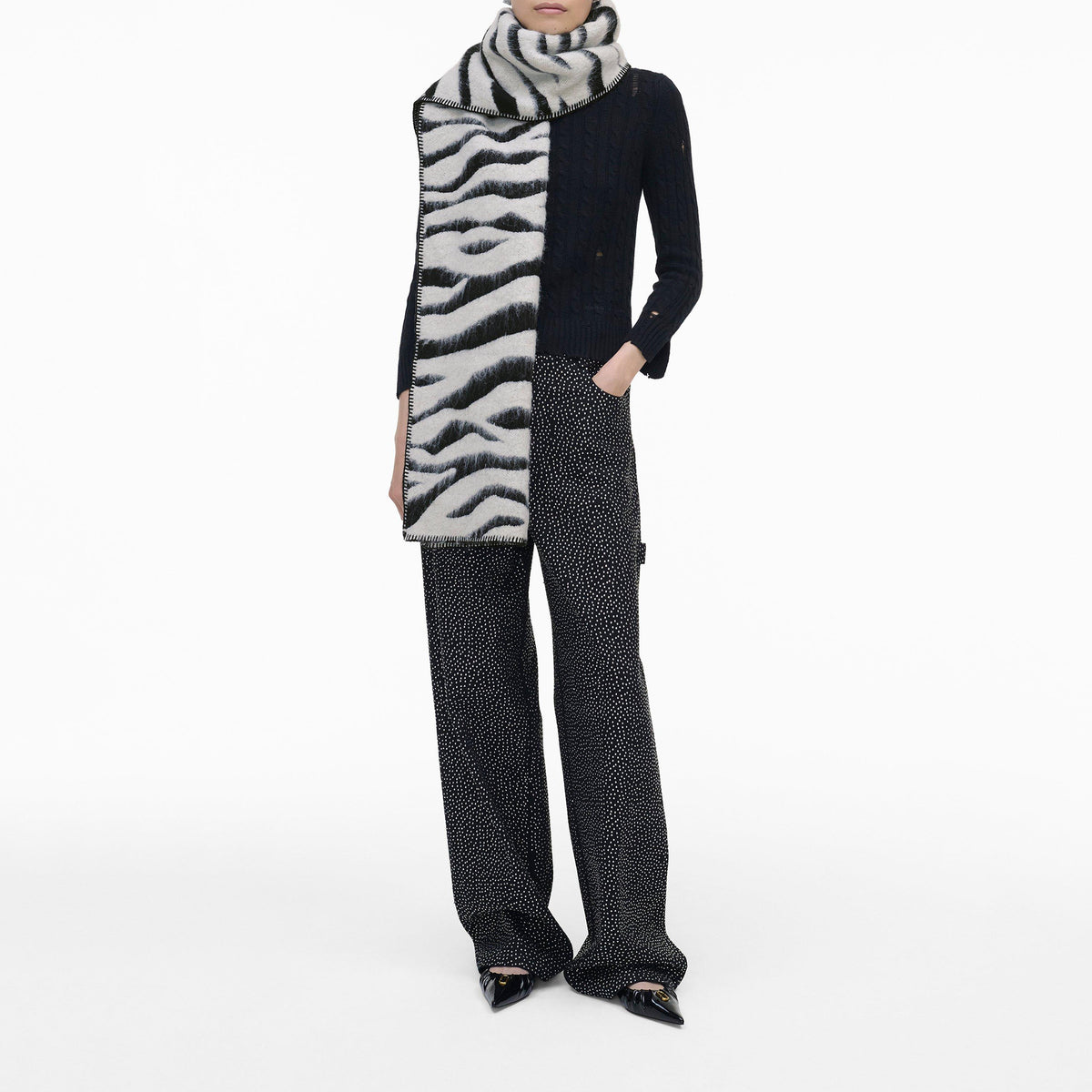 Zebra Scarf