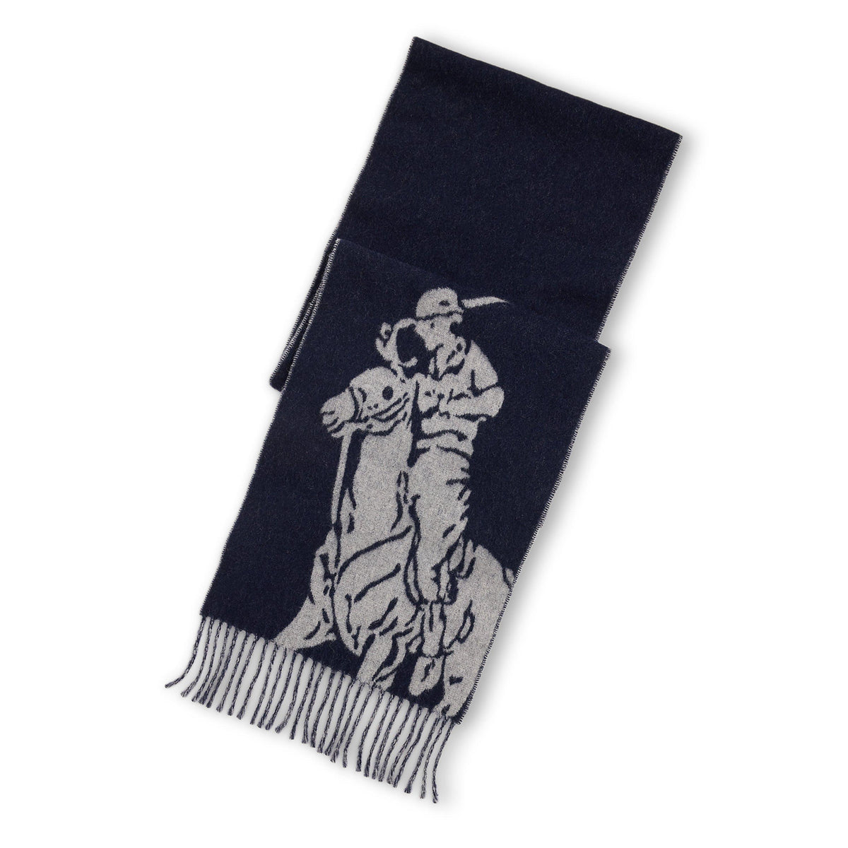 Big Pony Wool Blend Scarf