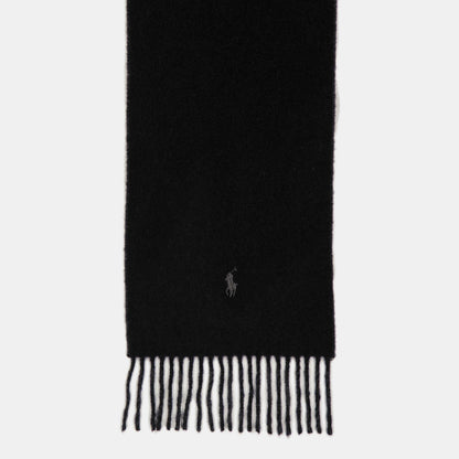 Reversible Wool Blend Scarf