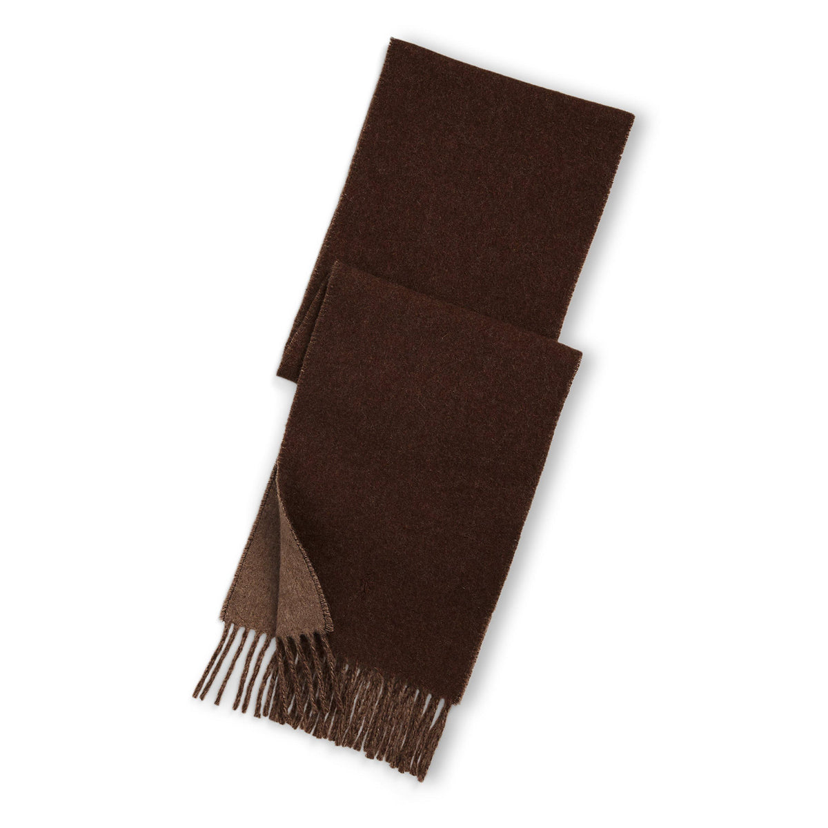 Reversible Wool Blend Scarf