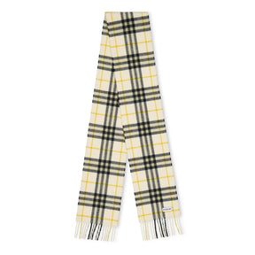 Check Cashmere Scarf