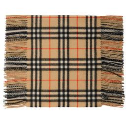 Check Cashmere Midweight Scarf