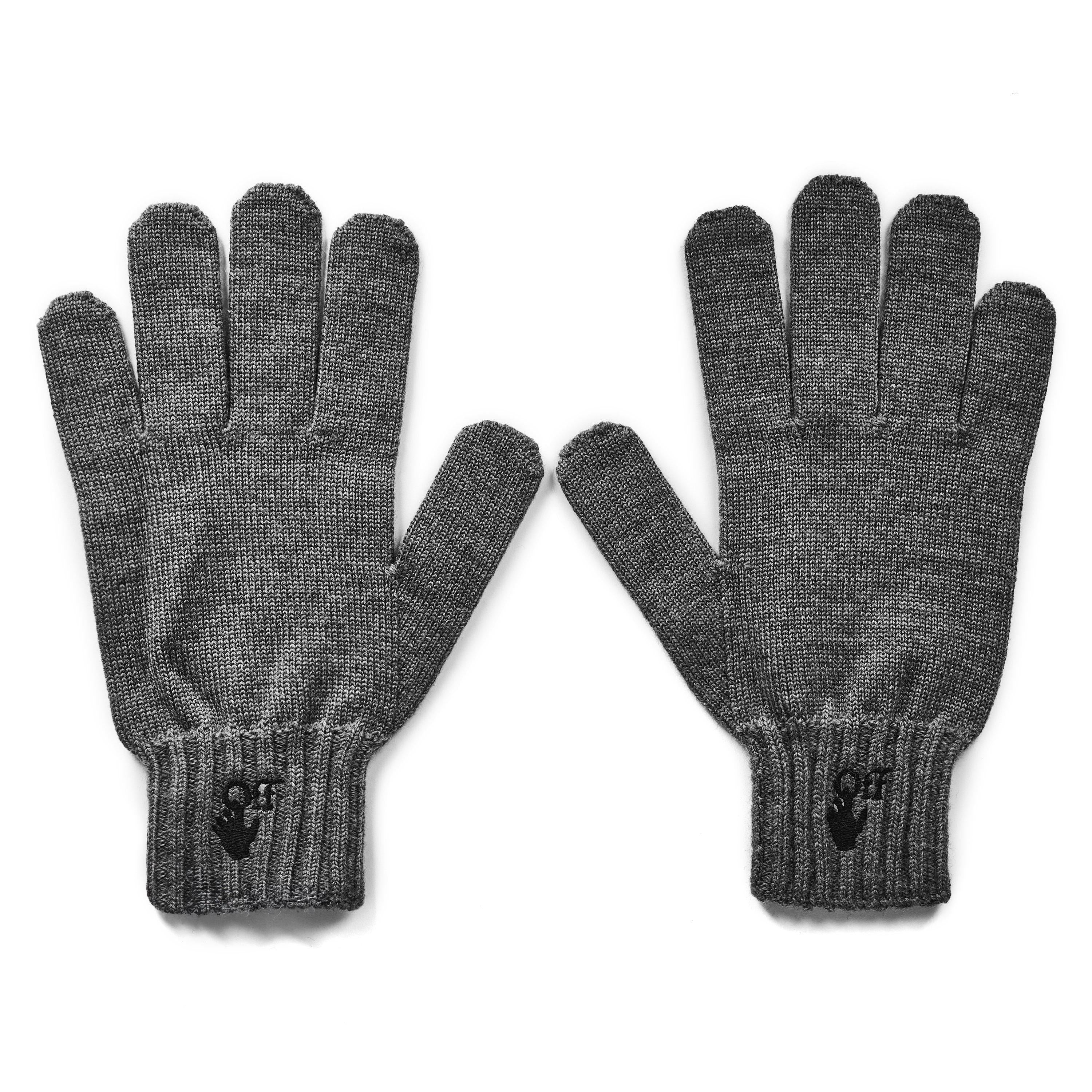 Off Knitted Gloves