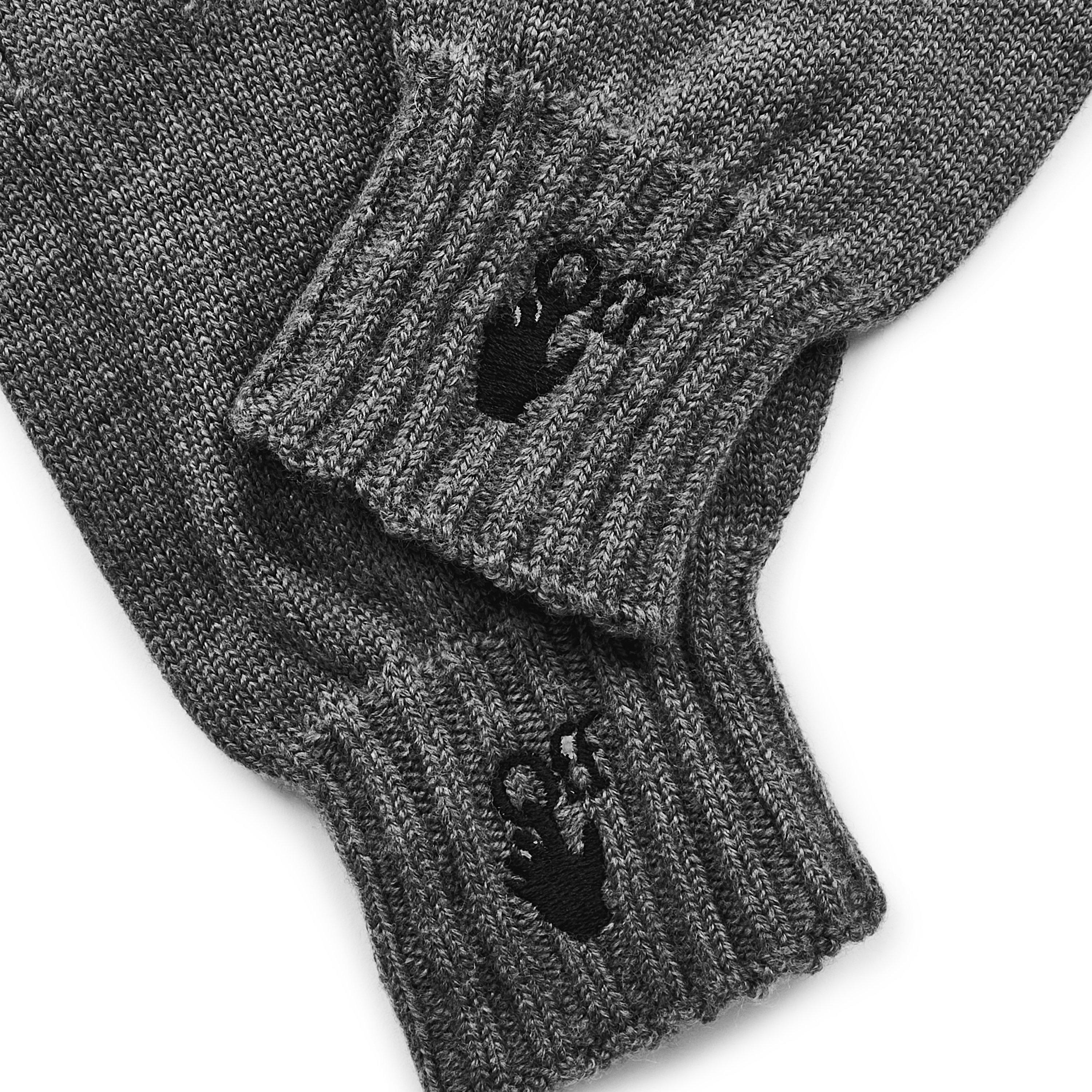 Off Knitted Gloves