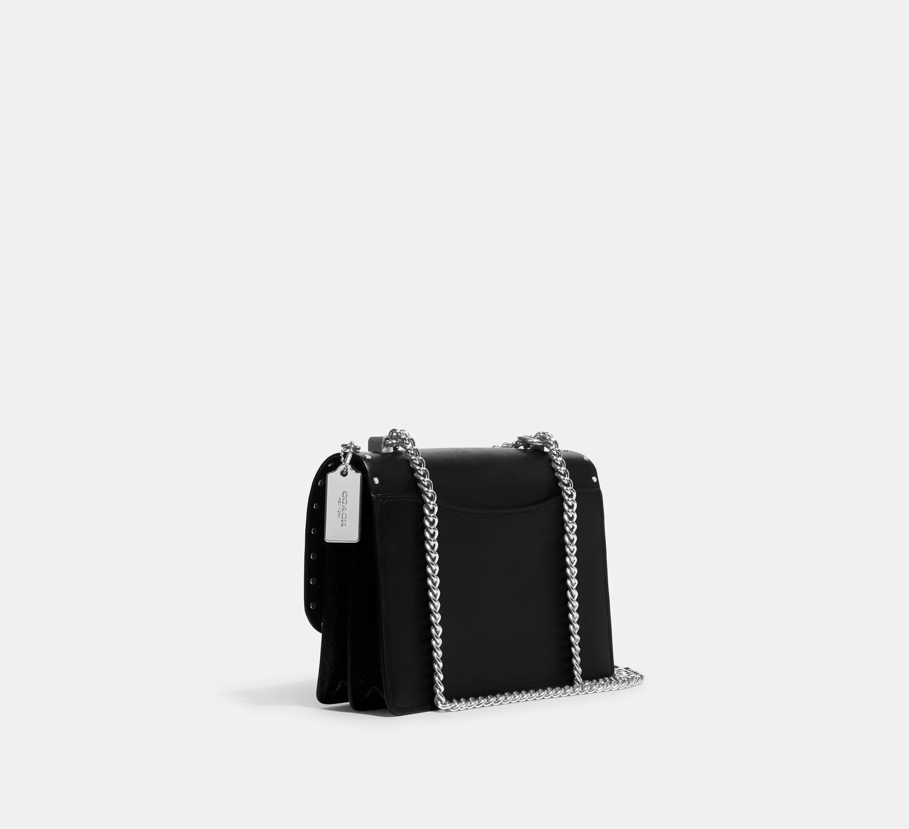 Klare Crossbody Bag In Signature Canvas With Rivets