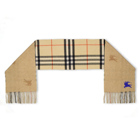 Reversible Jacquard Cashmere Scarf