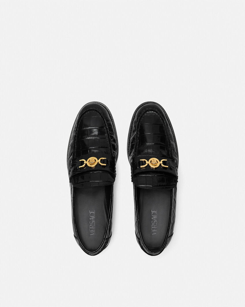 Croc-Effect Medusa '95 Loafers