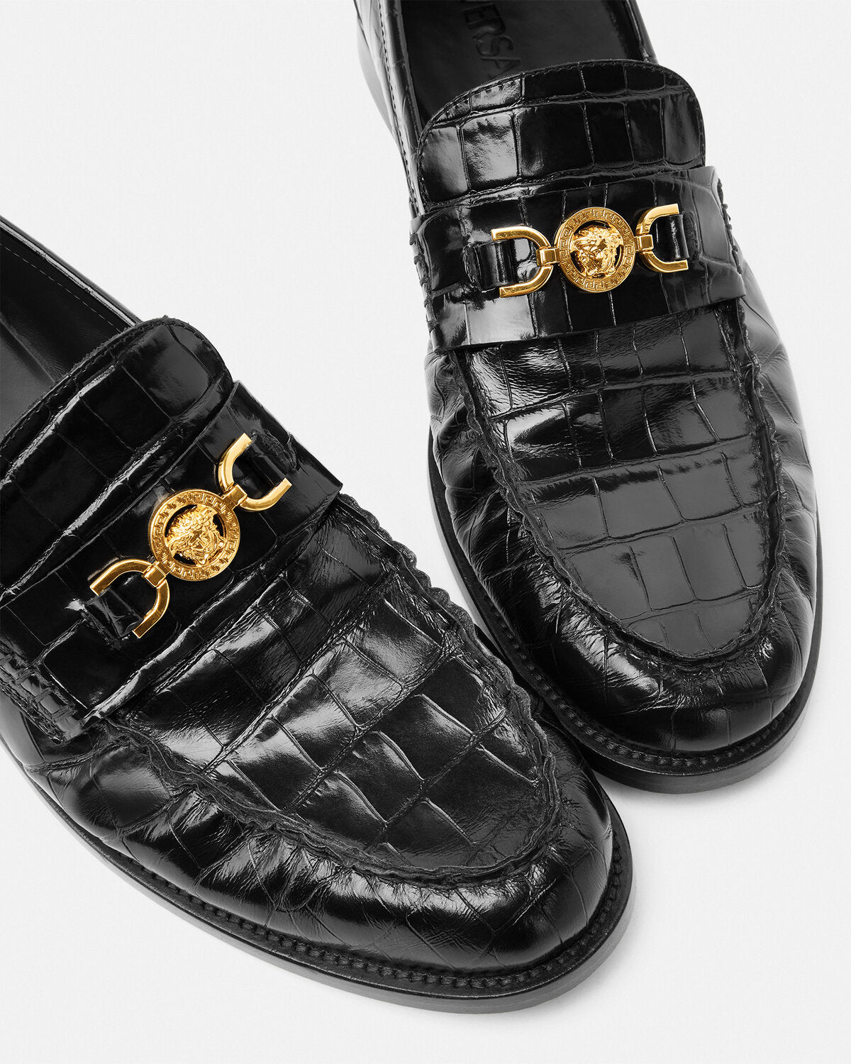 Croc-Effect Medusa '95 Loafers