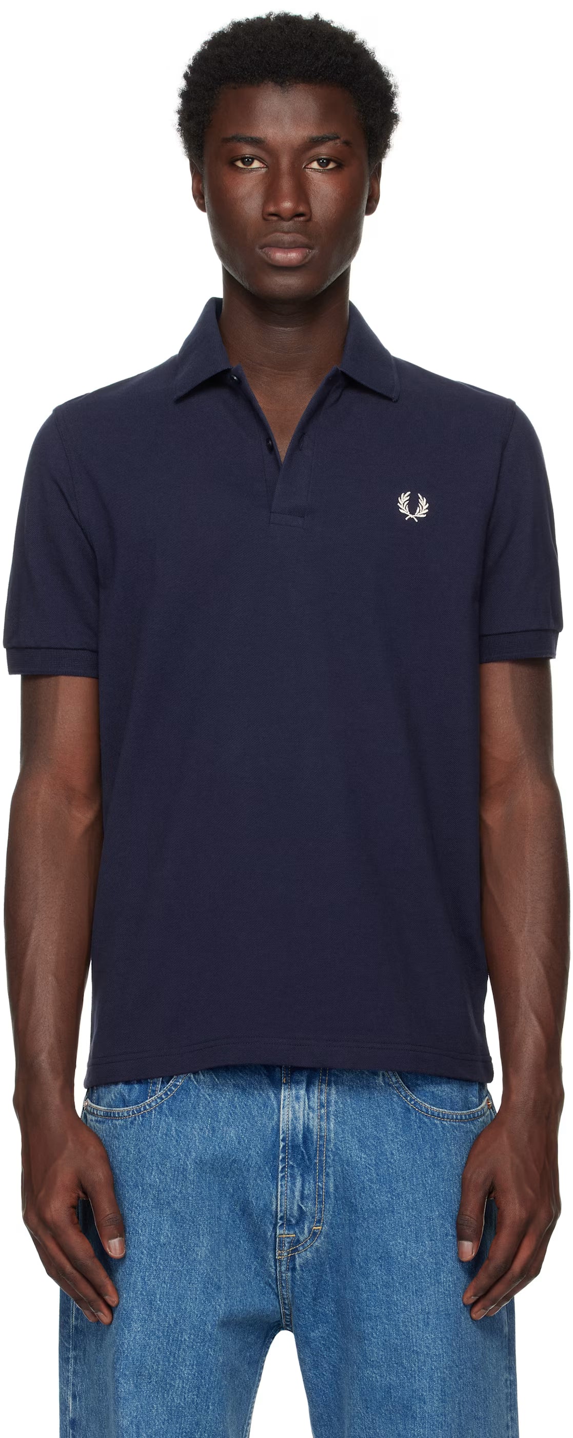 Navy 'The Fred Perry Shirt' Polo