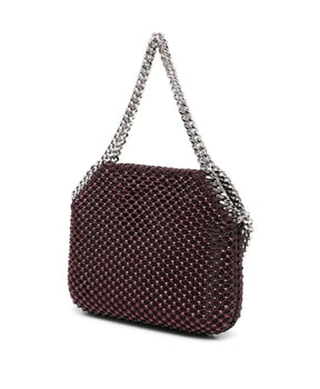 Red Chain-Link Shoulder Bag