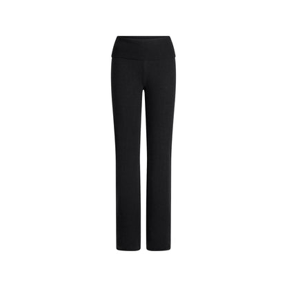 Wool Cashmere Foldover Pant