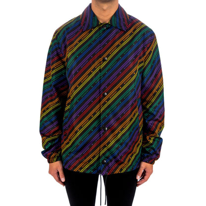 Givenchy Rainbow Chain Nylon Jacket