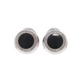 Men's Simony Polished Silver-Tone Cufflinks