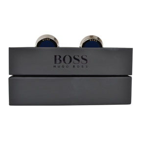 Men's Simony Polished Silver-Tone Cufflinks