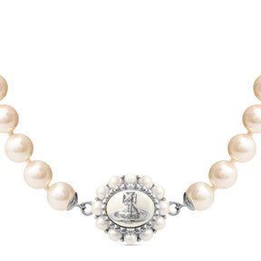 Amaya Orb Faux Pearl Necklace