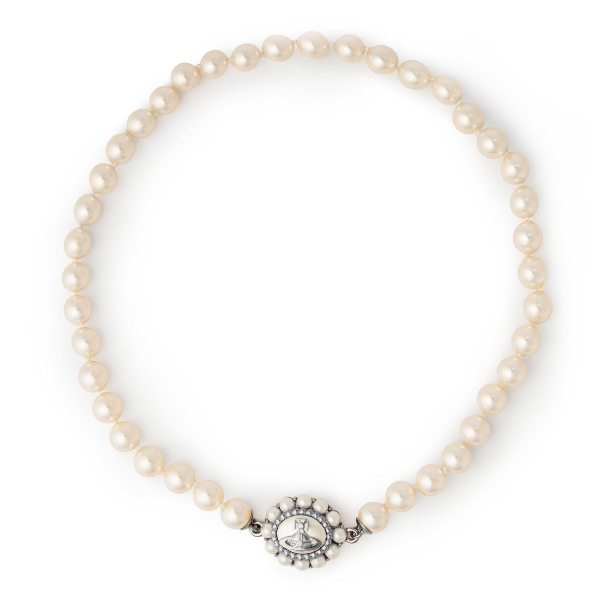Amaya Orb Faux Pearl Necklace