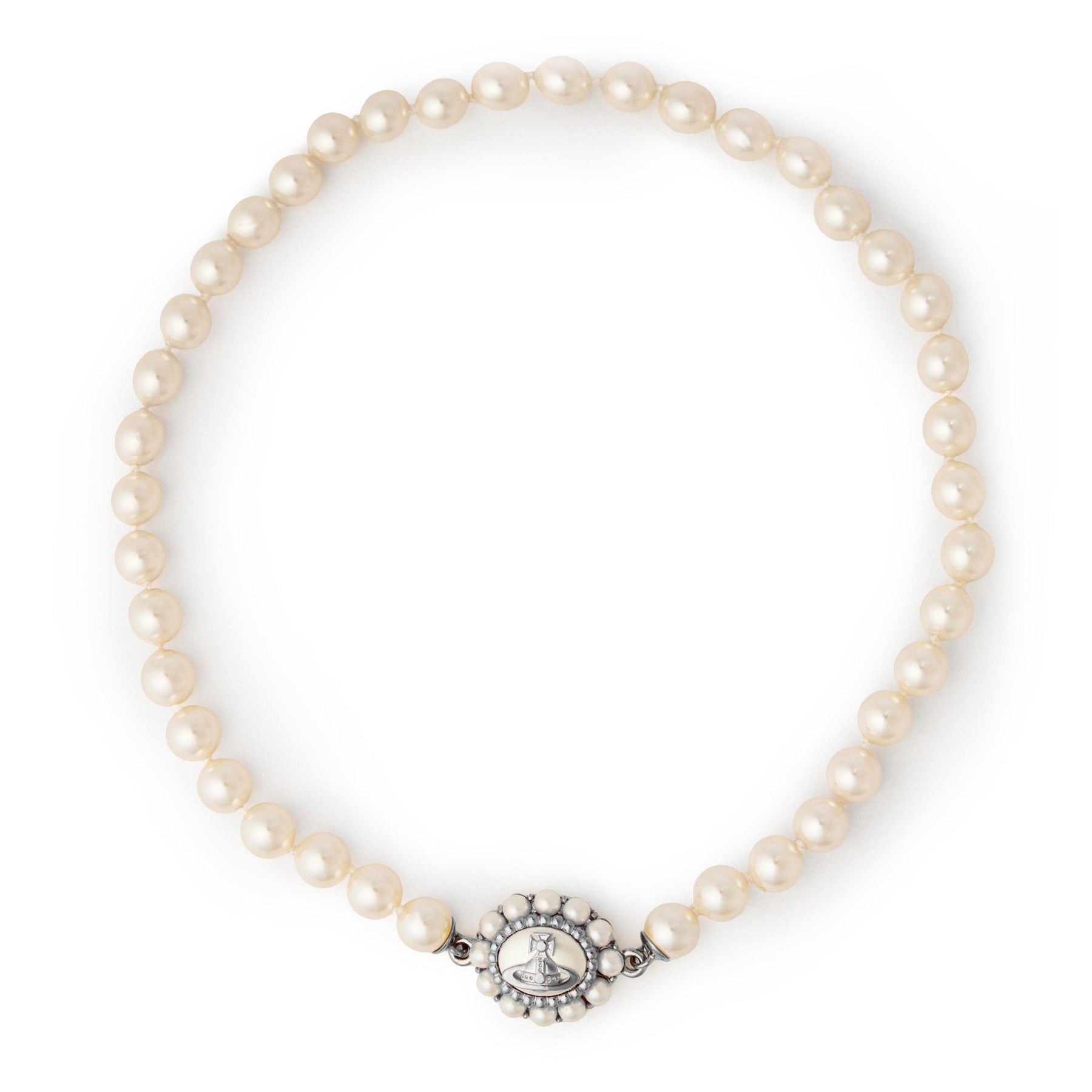 Amaya Orb Faux Pearl Necklace