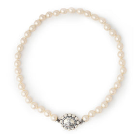 Amaya Orb Faux Pearl Necklace