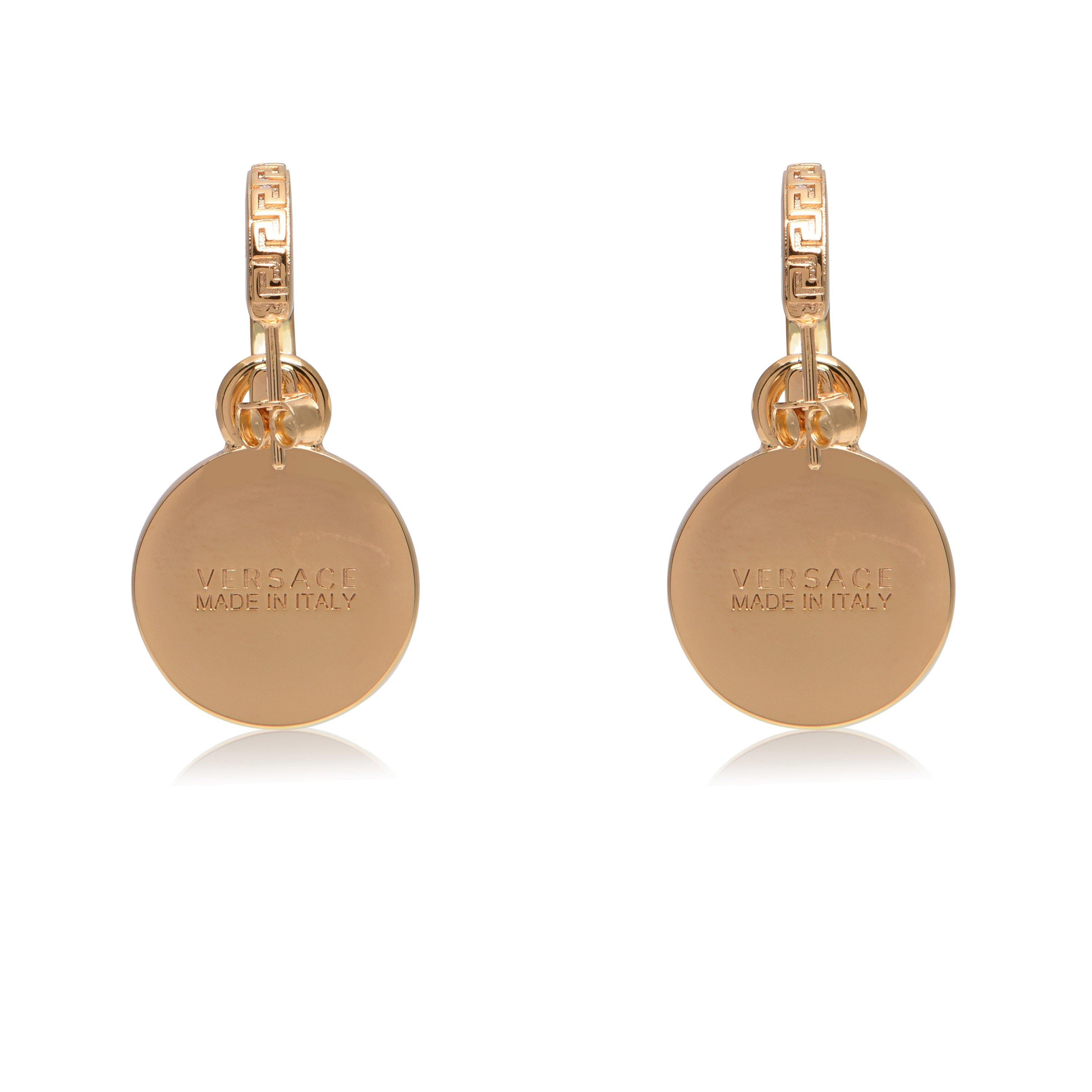 Greca And Medusa Drop Earings