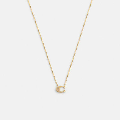 Pave Signature Necklace