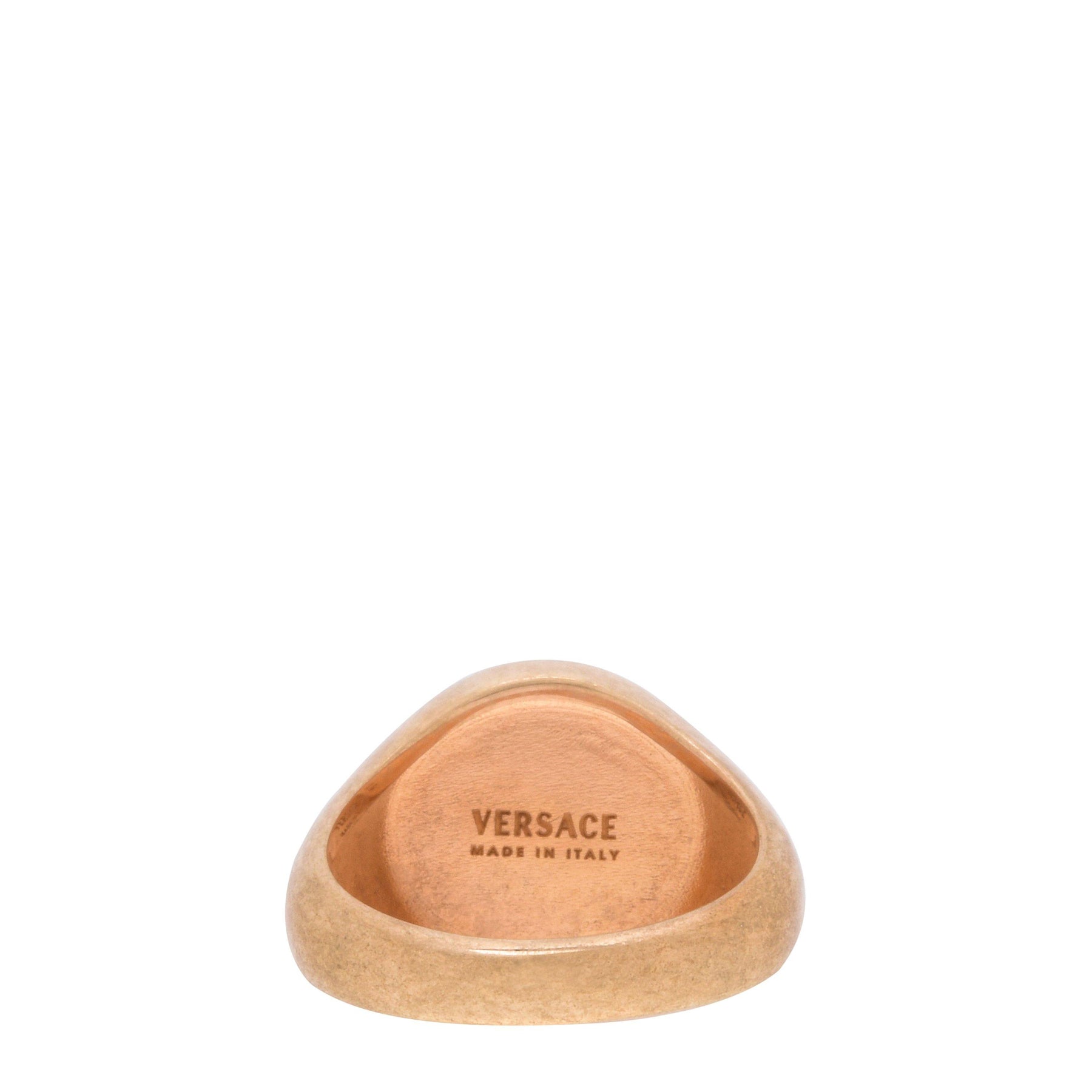 Round Medusa Signet Ring