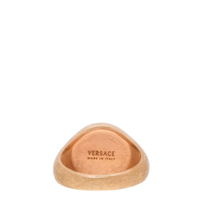 Round Medusa Signet Ring