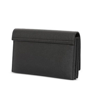 Black Chain Strap Flap Closure Bag