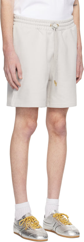 Gray Greek Temple Shorts