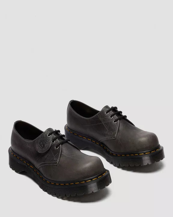 1461 BEX NATURAL GRAIN BUMP TOE SHOES