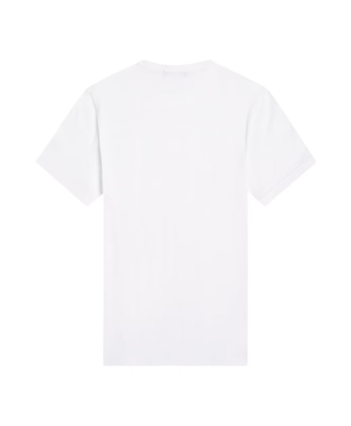 Fred Perry Sporty Cotton T-shirt with Ribbed Collar