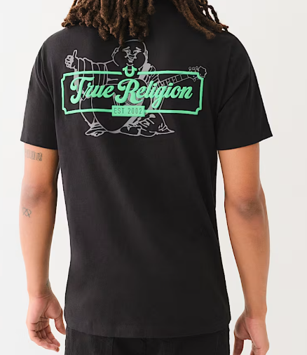 BUDDHA EST 2002 LOGO TEE