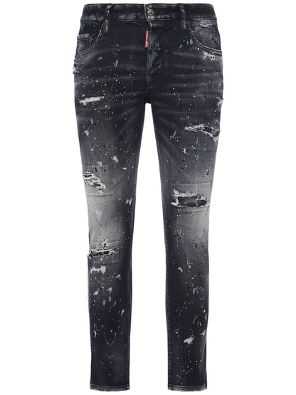 Dsquared2 Dsquared2 Super Twinky fit cotton denim jeans - Size: 34 Jeans | Shop From The Mirage
