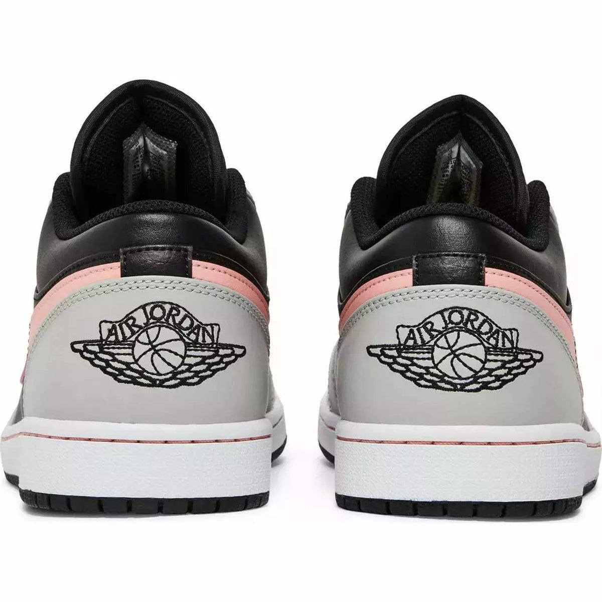 Air Jordan 1 Low 'Grey Fog Bleached Coral'