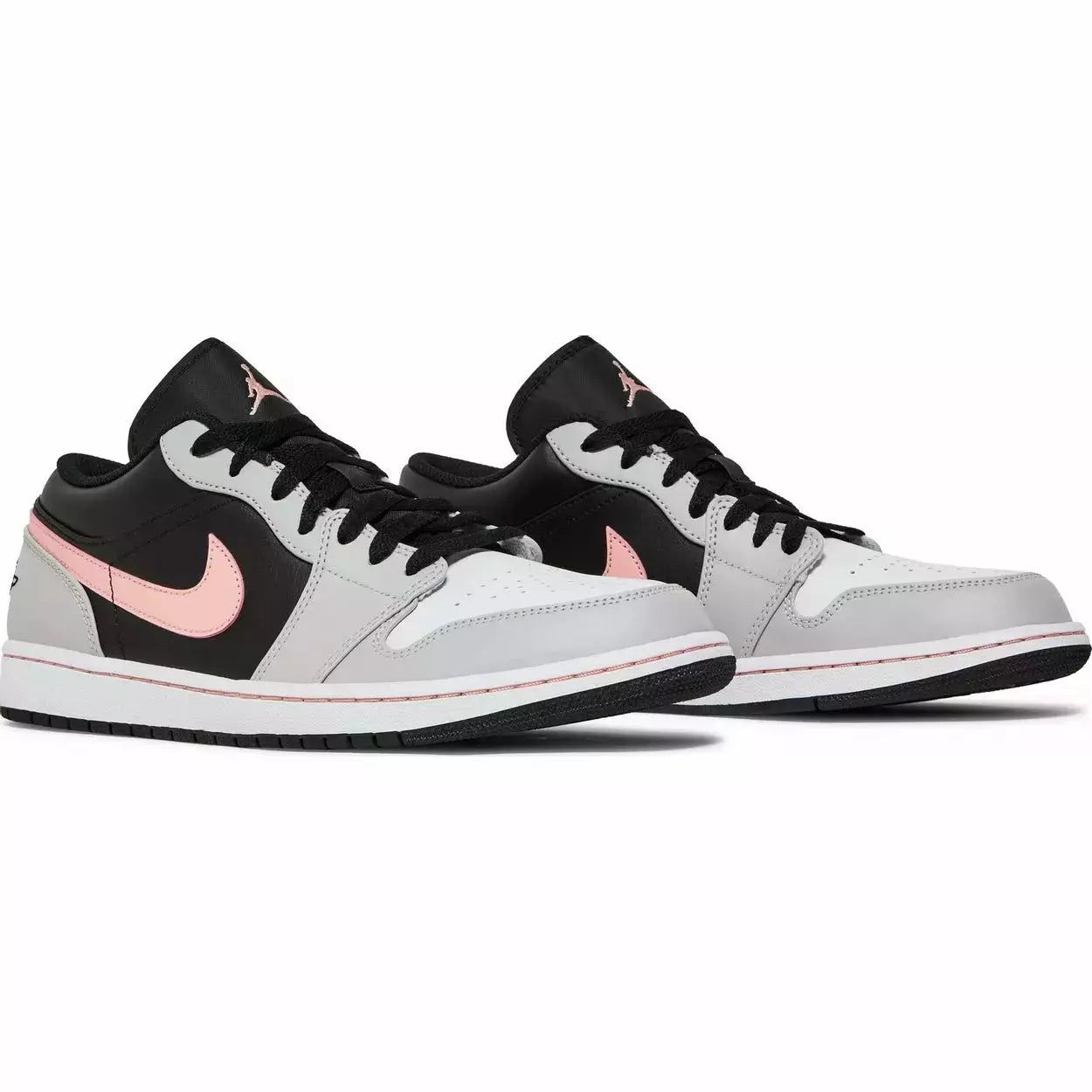 Air Jordan 1 Low 'Grey Fog Bleached Coral'