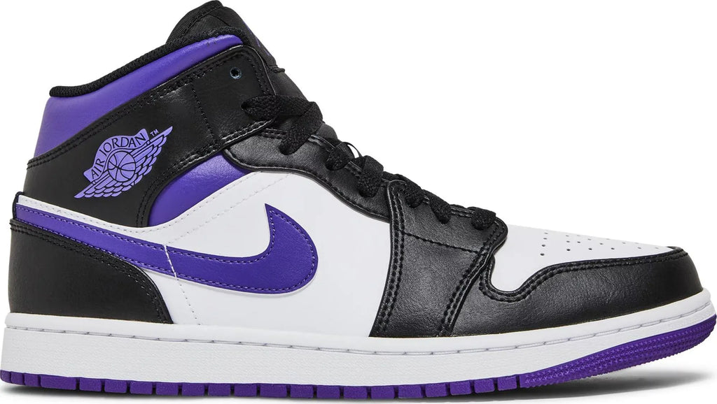 Air Jordan 1 Mid Metallic Court Purple