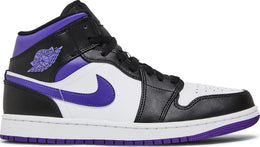 Air Jordan 1 Mid Metallic Court Purple