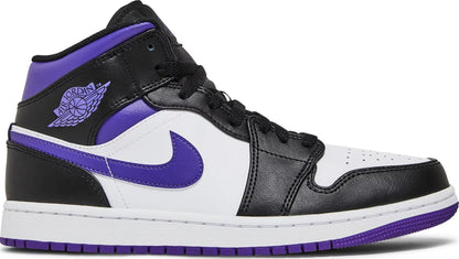 Air Jordan 1 Mid Metallic Court Purple