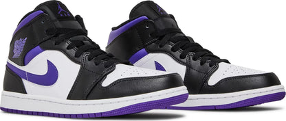 Air Jordan 1 Mid Metallic Court Purple