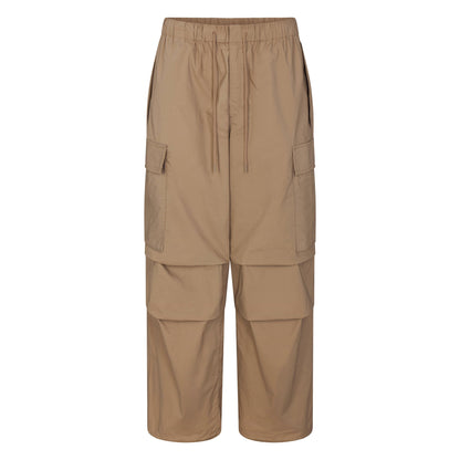 Woven Cotton Oversized Low Rise Cargo Pant